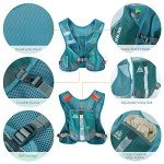 AONIJIE Hydration Backpack with Bottles - Green