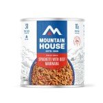 Freeze-Dried Spaghetti with Meat Sauce - #10 Can