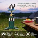 Portable Propane Stove for Camping and Emergencies