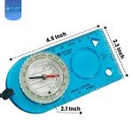 Luminous Survival Compass for Kids Camping