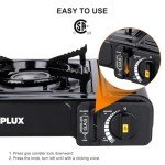 Camplux Portable Dual Fuel Camping Stove with Case