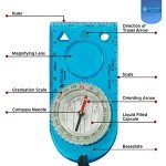 Luminous Survival Compass for Kids Camping