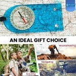 Luminous Survival Compass for Kids Camping