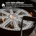Heavy-Duty Propane Burner for Outdoor Cooking