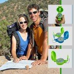 Durable Lensatic Compass for Hiking and Survival