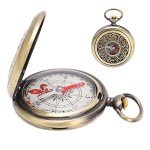 Waterproof Brass Compass for Outdoor Survival