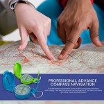 Durable Lensatic Compass for Hiking and Survival