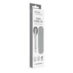 Portable Stainless Steel Utensil Set with Case