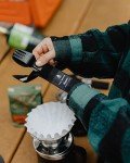 Magnetic Camping Cutlery Set - 3 Piece Black