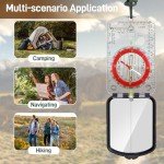Sportneer Hiking Survival Compass for Outdoor Adventures