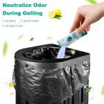 Portable Toilet Gel Packets for Emergencies (50)