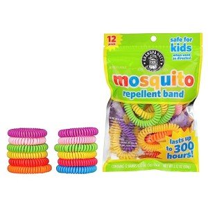 Mosquito Repellent Bracelets - 12 Pack, DEET-Free