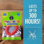 Mosquito Repellent Bracelets - 12 Pack, DEET-Free