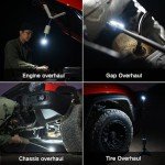 Telescoping Waterproof Camping Lantern with 12000mAh Battery