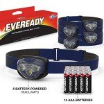 EVEREADY 5-Pack LED Headlamps for Emergencies