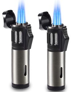 Urgrette 2-Pack Windproof Jet Torch Lighters