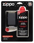 Zippo All-in-One Black Windproof Lighter Kit