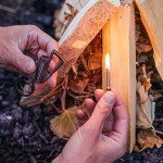 Emergency Permanent Match Bottle Opener Keychain