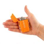 Waterproof Dual Arc Plasma Electric Lighter - Orange