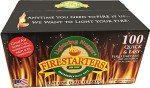 Economy Box Fire Starter - 100 Count Tan