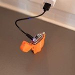 Waterproof Dual Arc Plasma Electric Lighter - Orange