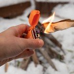 Waterproof Dual Arc Plasma Electric Lighter - Orange