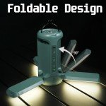 Rechargeable Waterproof Camping Lantern and Power Bank