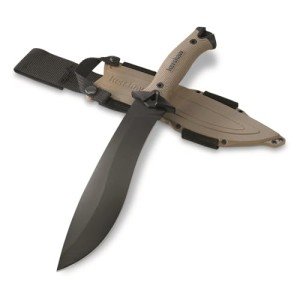 Kershaw Camp 10 Tan Machete – 10” Fixed Blade