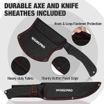 Survival Knife and Axe Combo for Emergencies