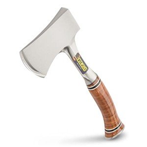12" Estwing Camping Hatchet with Leather Grip