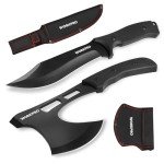 Survival Knife and Axe Combo for Emergencies