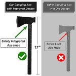 Compact Camping Axe and Survival Tool Kit