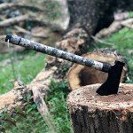 Compact Camping Axe and Survival Tool Kit