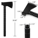Compact Camping Axe and Survival Tool Kit