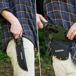 WORKPRO Axe and Knife Set for Survival Adventures