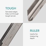 Ultralight Titanium Backpacking Shovel with Sleeve