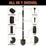 9-in-1 Portable Camping and Emergency Shovel
