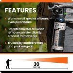 Bear Spray with Holster for Outdoor Protection