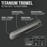 Kuvik Ultralight Titanium Trowel for Emergencies