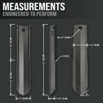 Kuvik Ultralight Titanium Trowel for Emergencies