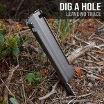 Kuvik Ultralight Titanium Trowel for Emergencies