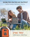 Solar Power Bank 146Wh for Emergency & Camping