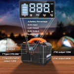 Jeazans 300W Solar Generator Power Station for Emergencies