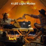 Jeazans 300W Solar Generator Power Station for Emergencies