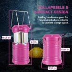 Lichamp 4-Pack Super Bright LED Lanterns