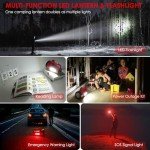 Rechargeable LED Flashlight & Lantern for Emergencies