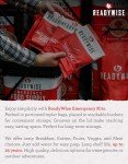 64-Piece Hurricane Emergency Survival Backpack Kit