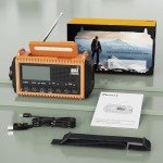 5000 Weather Radio: Solar, Hand Crank, Portable