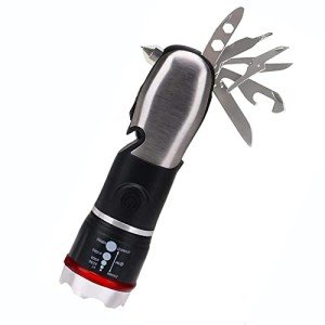 All-in-One LED Flashlight Multi-Tool for Emergencies