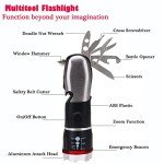 All-in-One LED Flashlight Multi-Tool for Emergencies